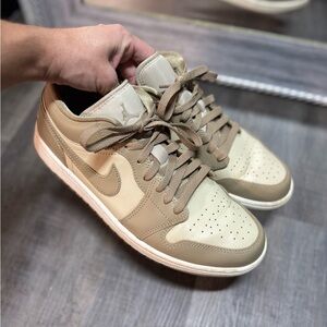 Jordan 1 Low Rattan Sail/Desert Camo
